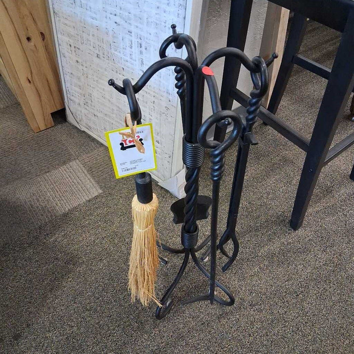 Wrought Iron Fireplace Tool Set