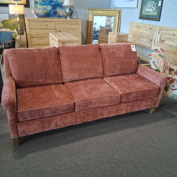 England Red Fabric Sofa