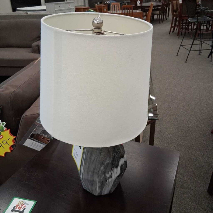 Gray Marbled Lamp