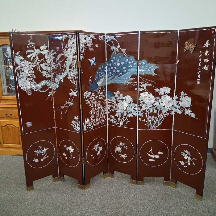 6 Panel Asian Room Divider