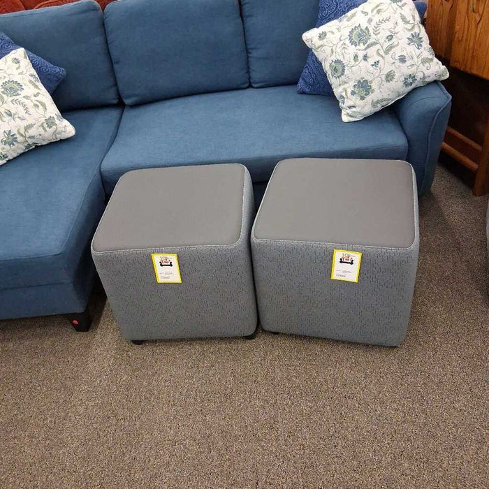 Hon Gray Rolling Ottoman