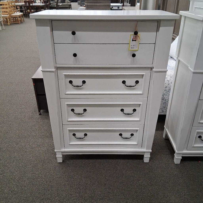 White 5 Dwr Tallboy