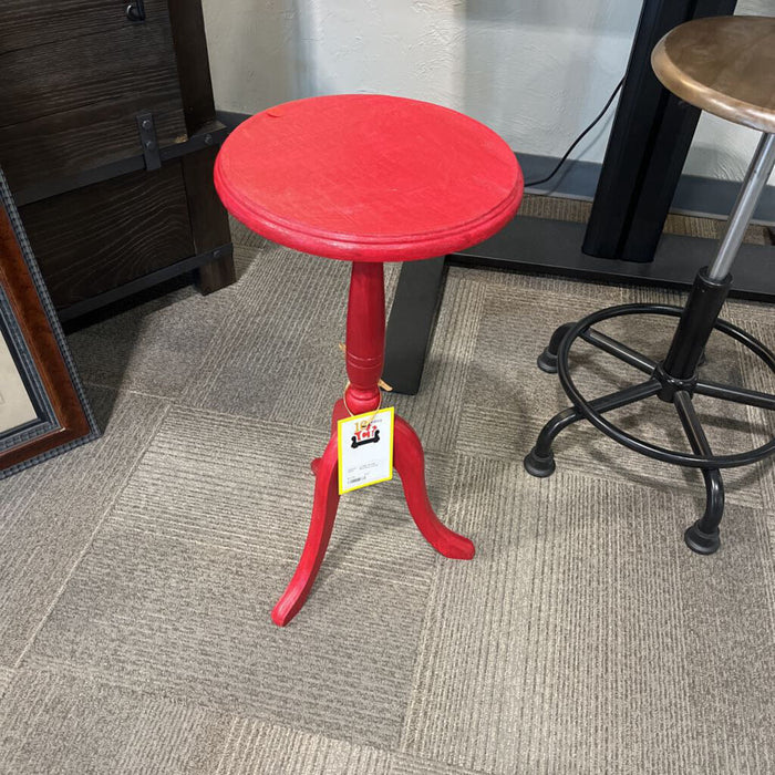 Red Plant Stand