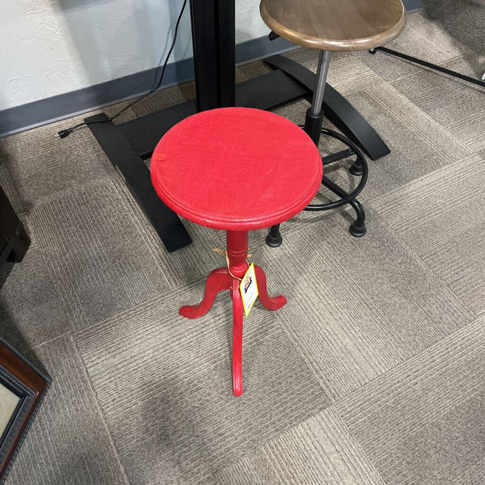Red Plant Stand