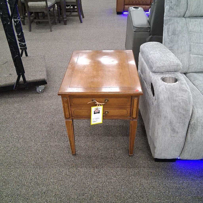 Vintage End Table w/ Dwr