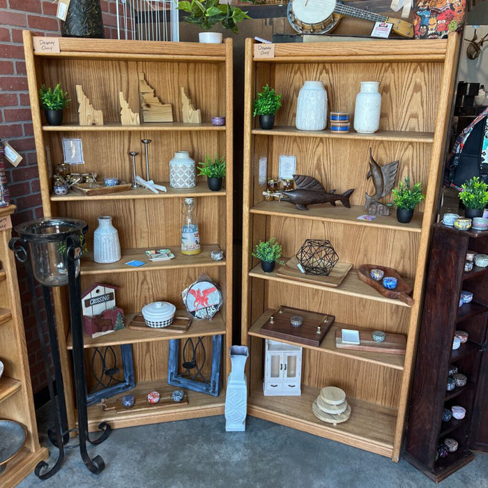 Large Oak Bookcase