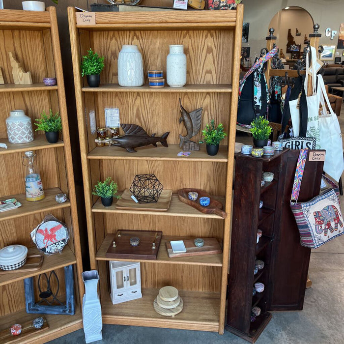 Large Oak Bookcase