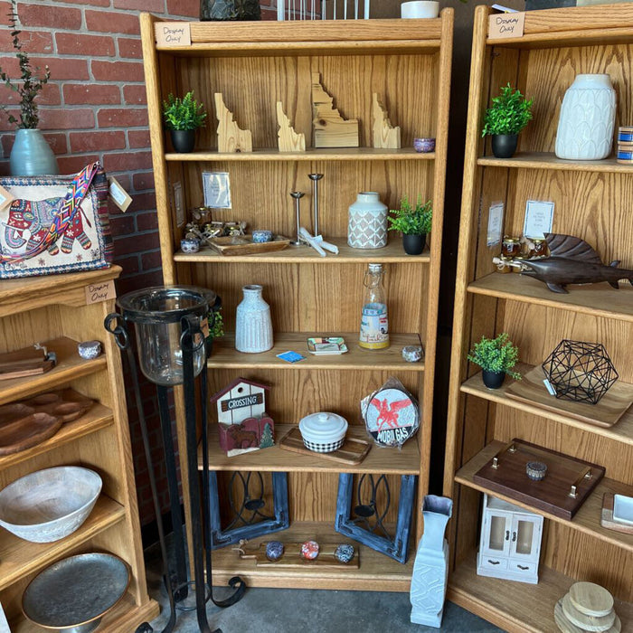 Large Oak Bookcase