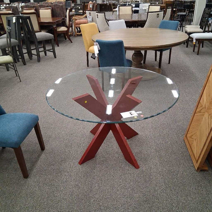 Glass Top Table