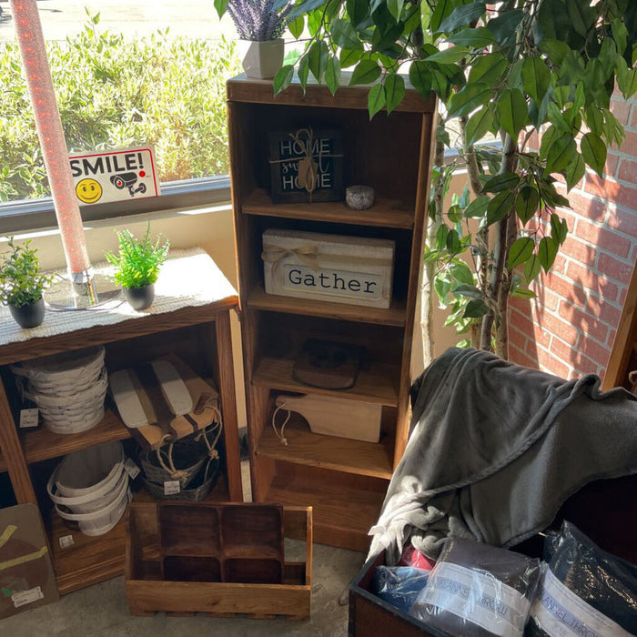 4ft Oak Bookcase