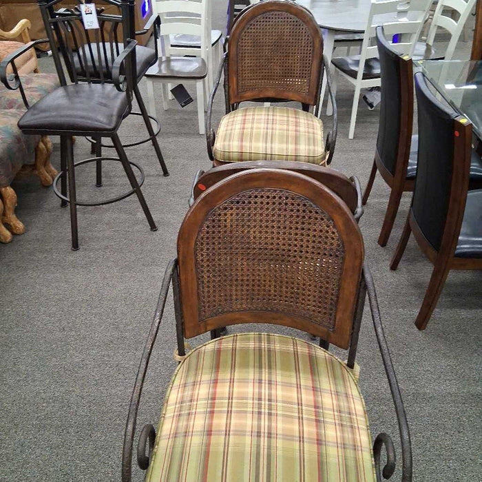 Set of 4 Iron Barstools