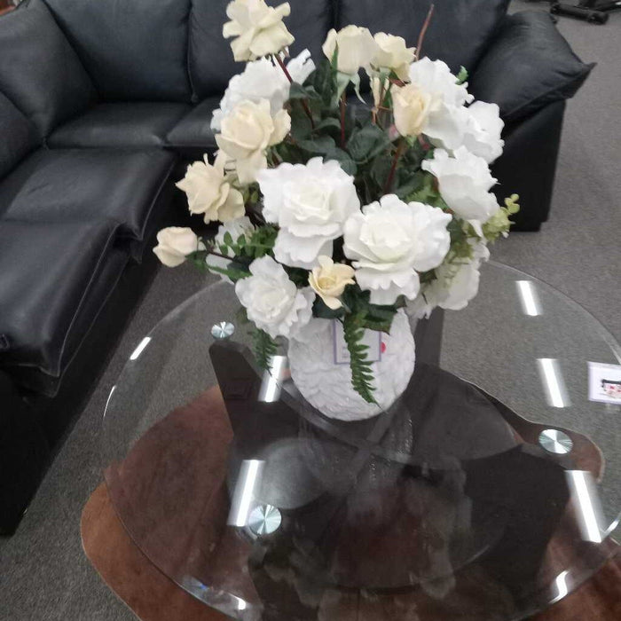 Floral Arrangement w/ White Vase