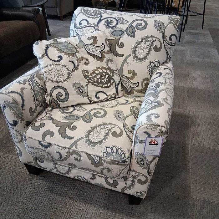 Beige Accent Chair