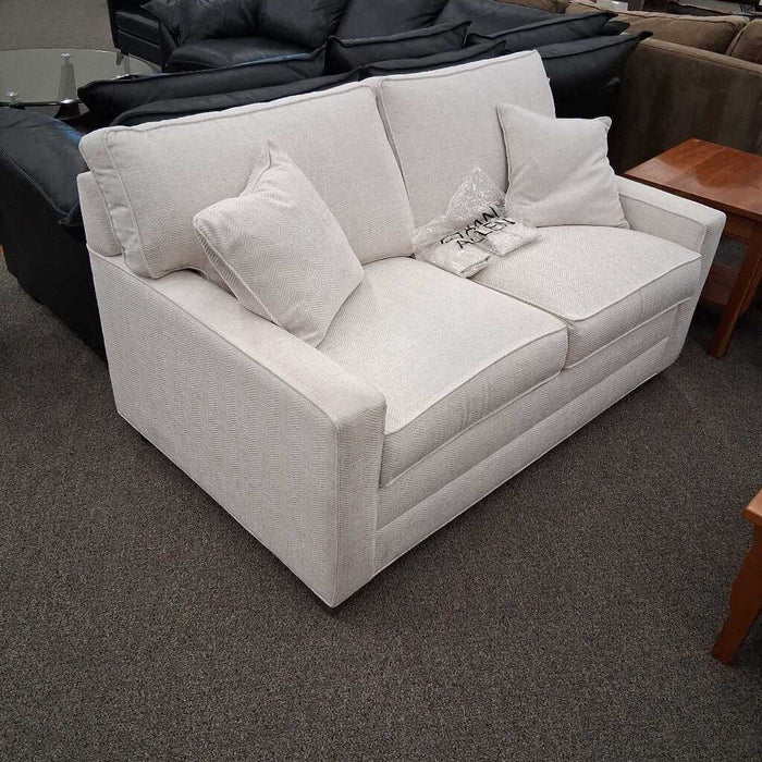 White Ethan Allen Loveseat