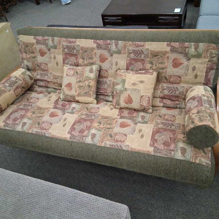 Wood Frame Futon w/ Cushion
