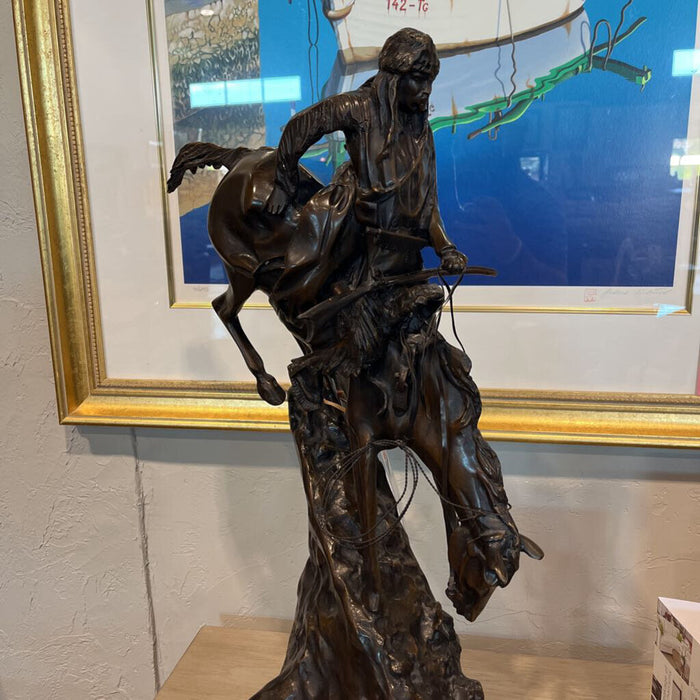 Remington "Mountain Man" Bronze Statue