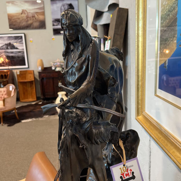Remington "Mountain Man" Bronze Statue