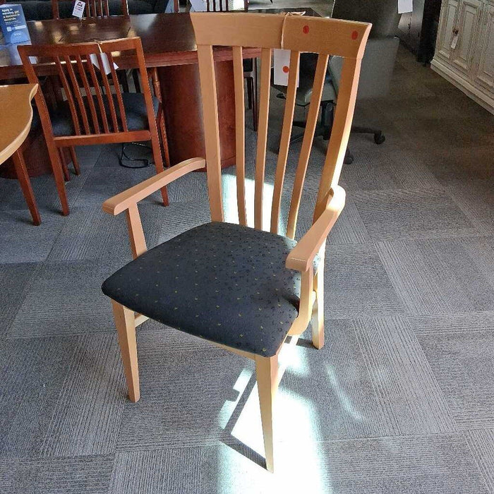 Italian Blonde Table w/ Leaf & 6 Chairs