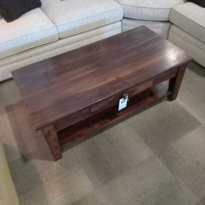 Rustic Coffee Table w/ Drawer