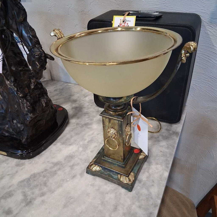 Neo-classic Bronze Torchiere Lamp