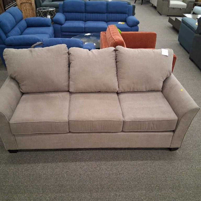 Brown Fabric Sofa