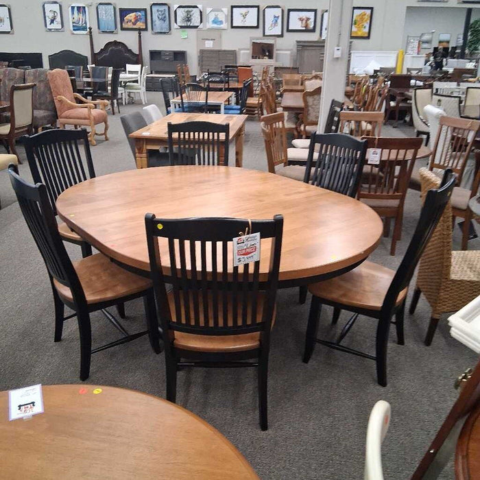 Canadel 2-tone 7pc. Dining Set w/ Leaf