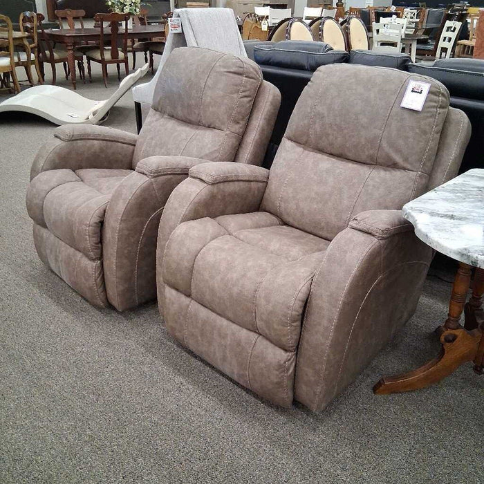 Homestretch Brown Swivel Glide Recliner