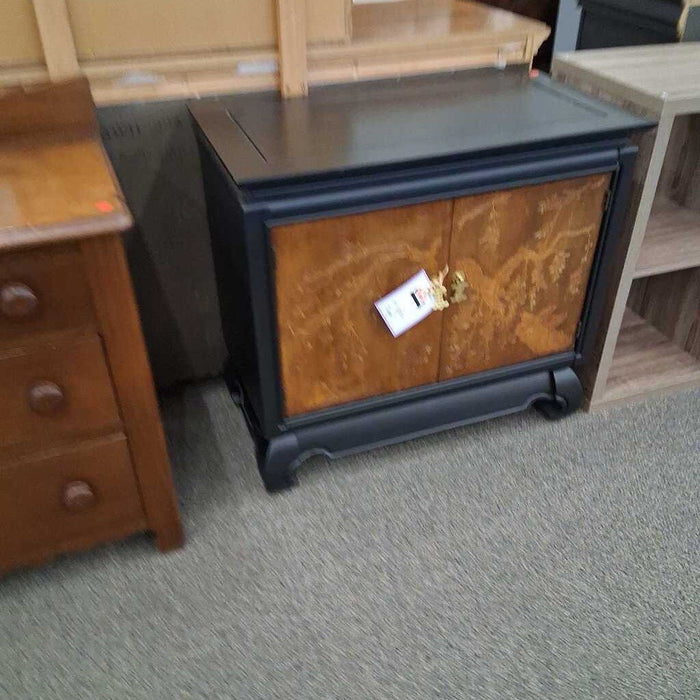 Small Black Asian Cabinet