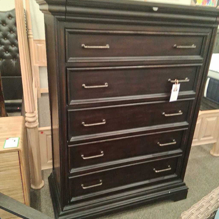 Pulaski "Caldwell" Dark Brown Tallboy