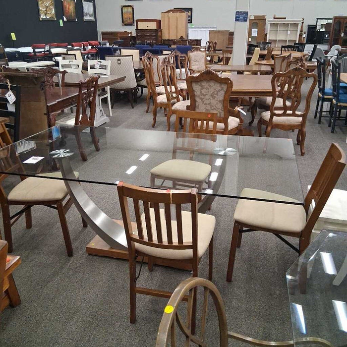 Modern Glass Dining Table