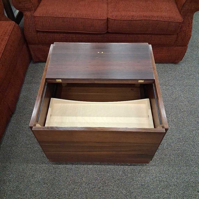 Rosewood Storage Coffee Table