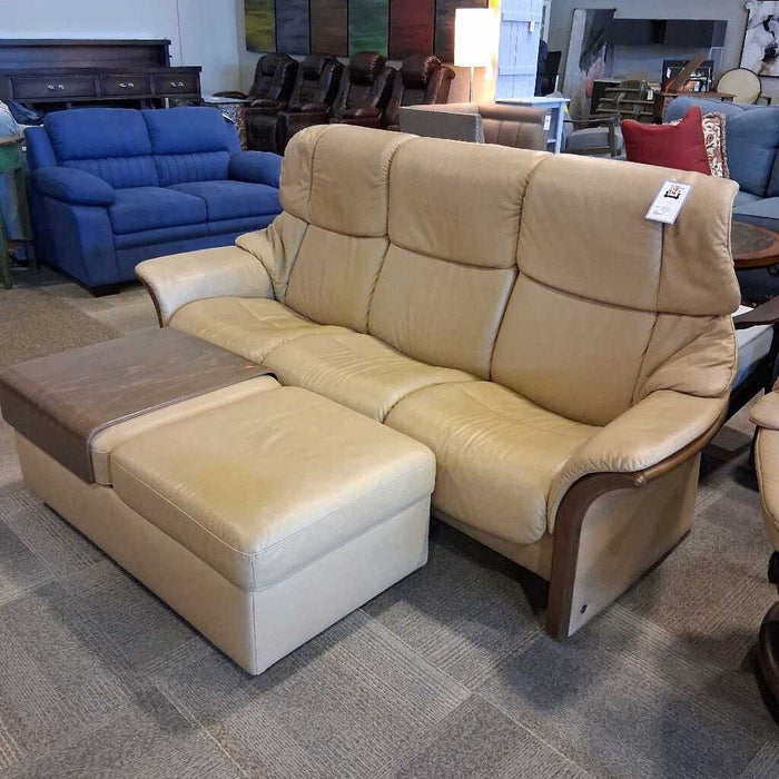Ekornes Stressless Bg. Lthr Sofa w/ Otto