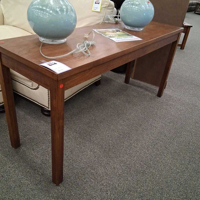 Red Wood Entry Table