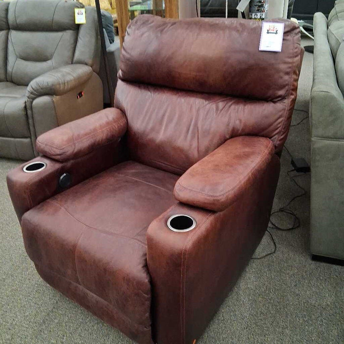 Southern Motion Leather Pwr Recliner