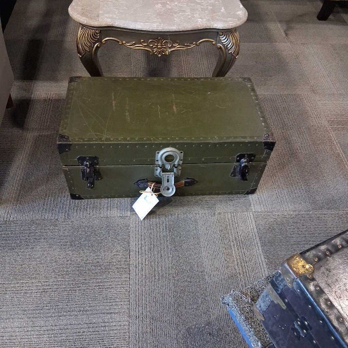 Green Suitcase Chest