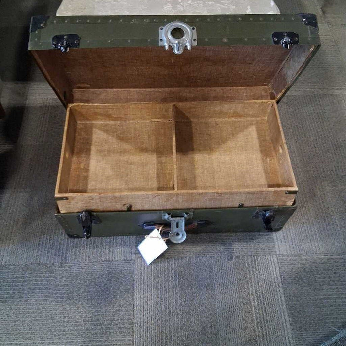 Green Suitcase Chest