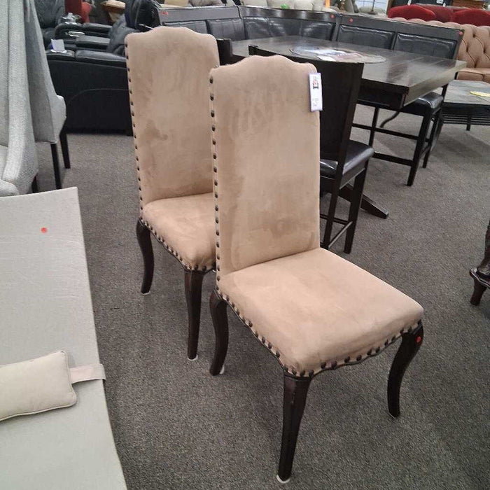 Pair of P.Barn "Calais" Brown Chairs