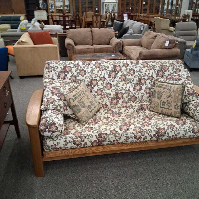 Oak Futon w/ Mattress