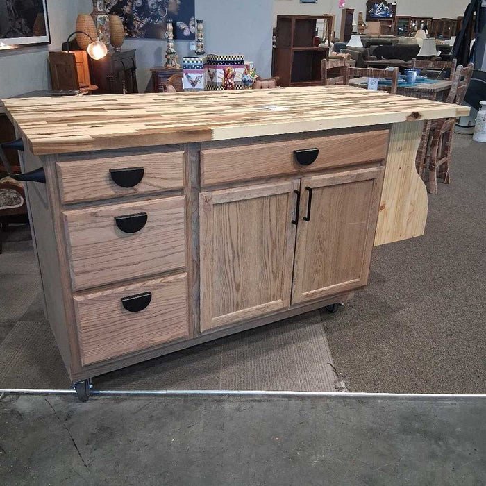 Large Custom Kitchen Island