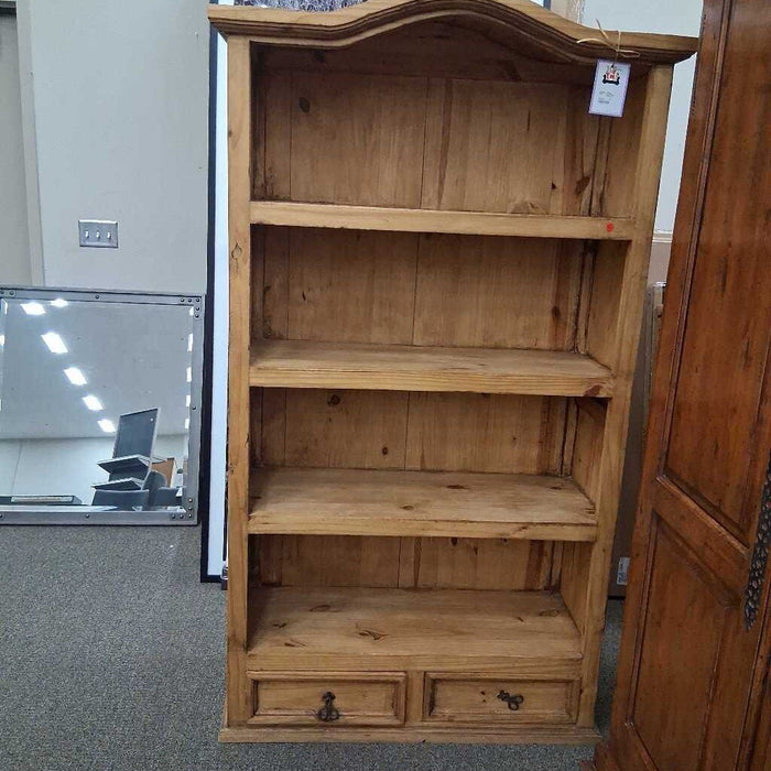 Pine Rustic Bookcase