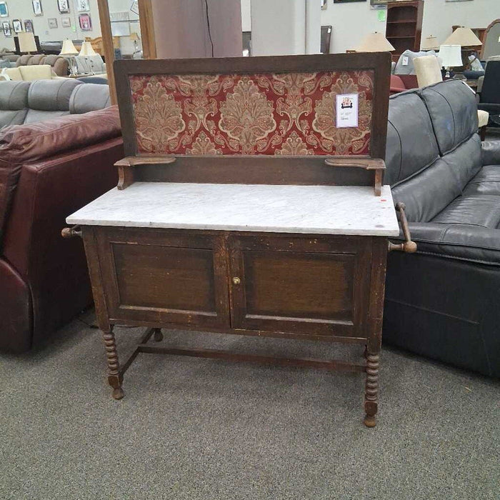 Marble Top Cabinet
