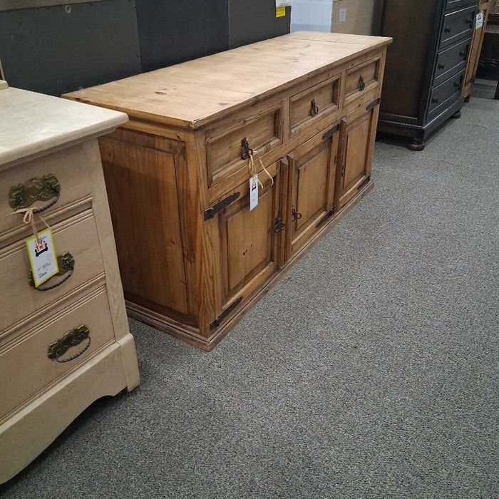 Rustic Pine Buffet