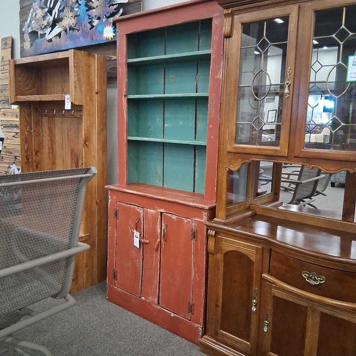 Red/Green Bookcase