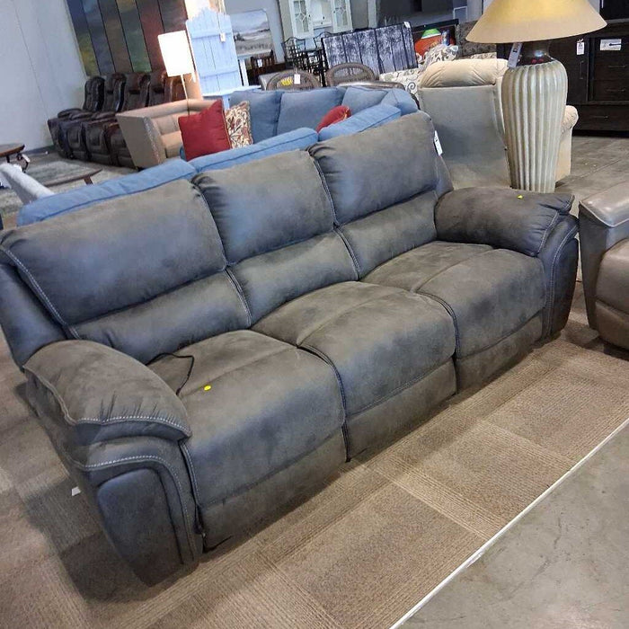 Dark Gray Pwr Rec Sofa