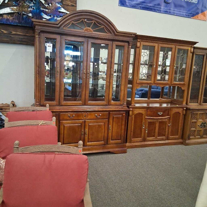 2pc Lrg Cherry Hutch