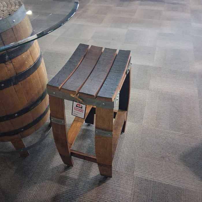 Wine Stave Stool