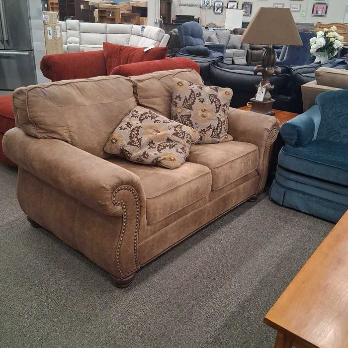 Brown Loveseat