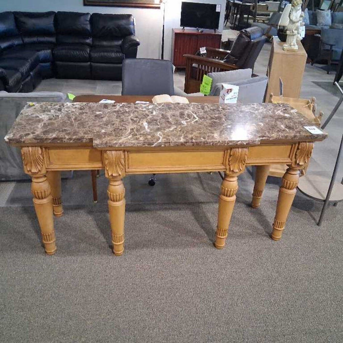 Large Marble Entry Table