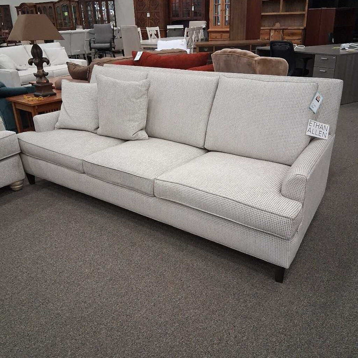 Tan Pattern Ethan Allan Sofa