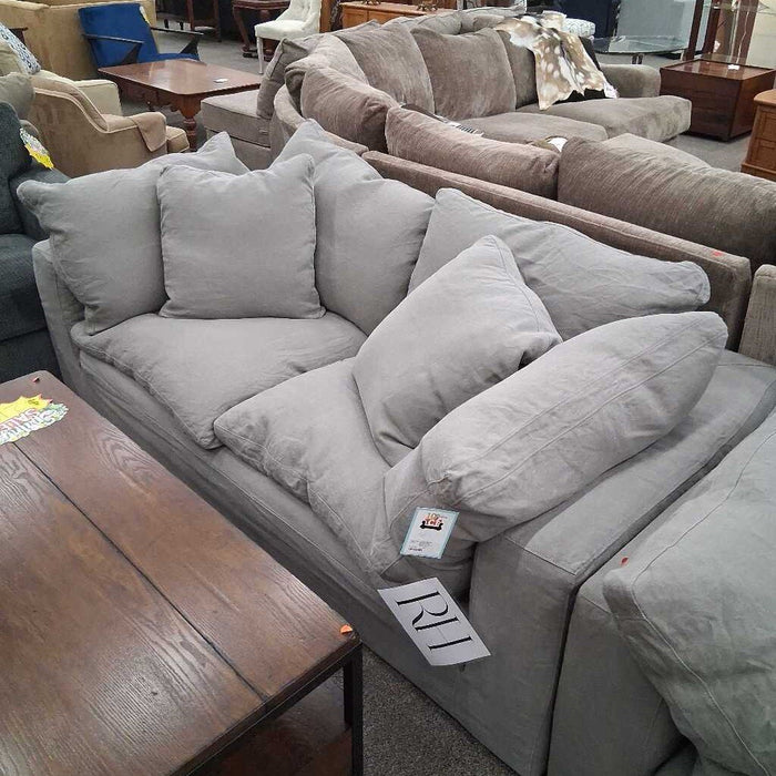 Restoration Hardware Gray Cloud Sofa